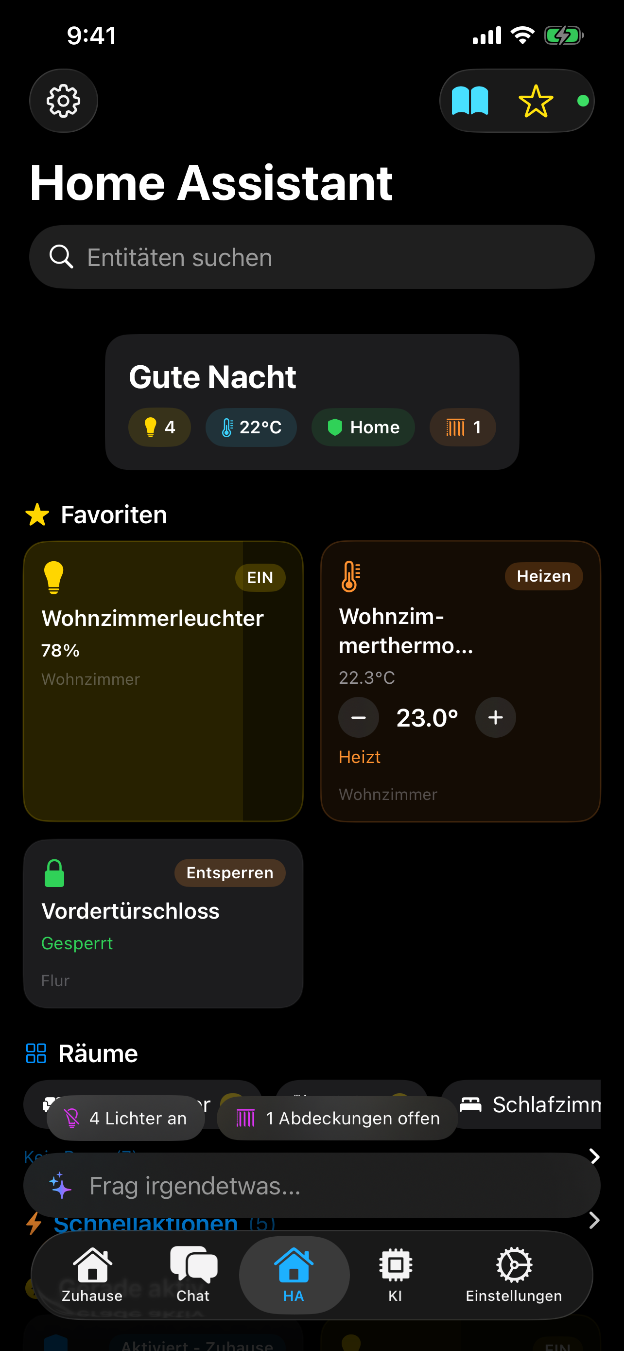 Smart Home Dashboard