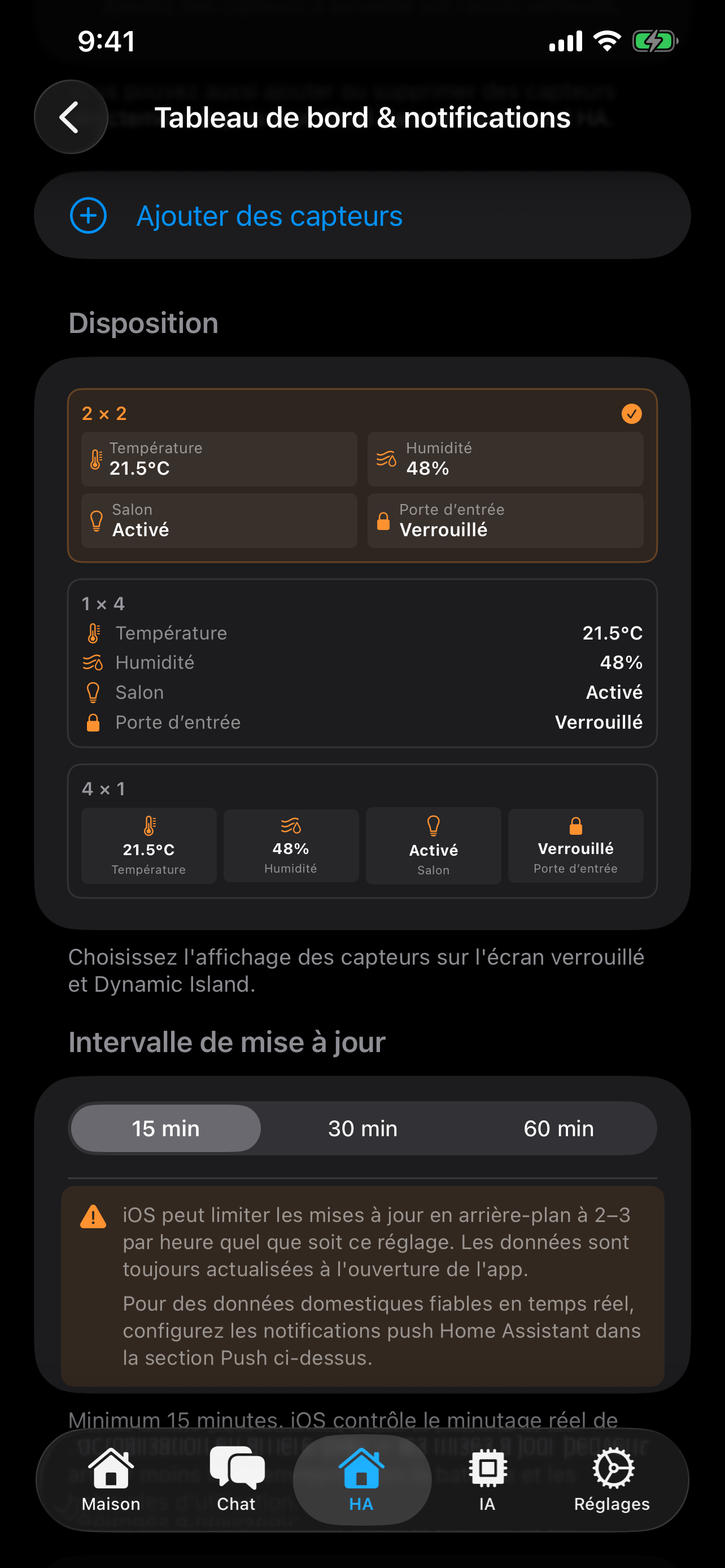 Activités en direct