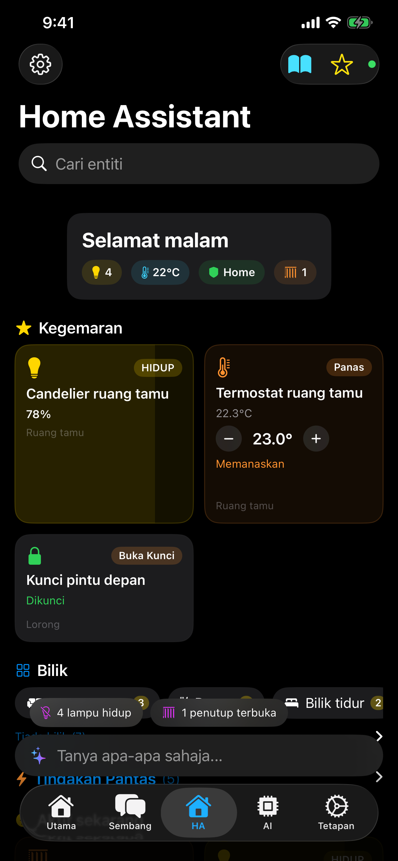 Papan Pemuka Rumah Pintar